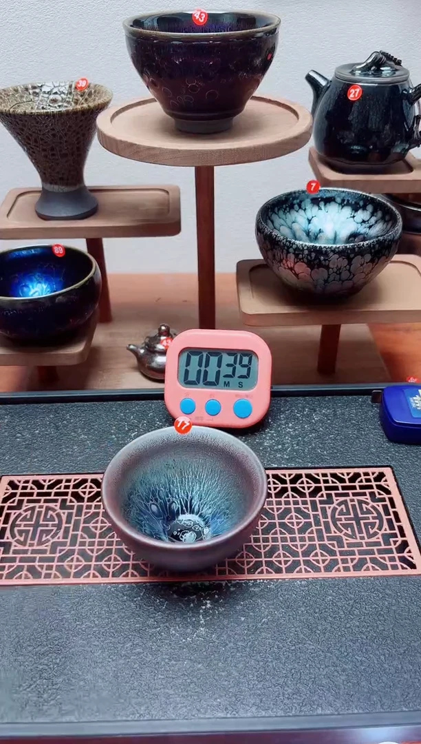 茶盏漂*17号建盏工匠茶器