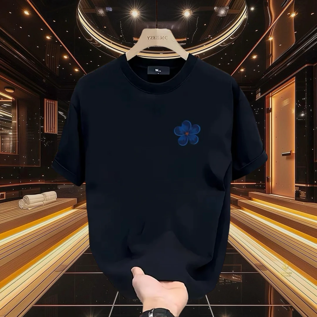 美式痞帅重磅纯棉短袖T恤青年男女款夏季ins潮牌男士圆领百搭上衣