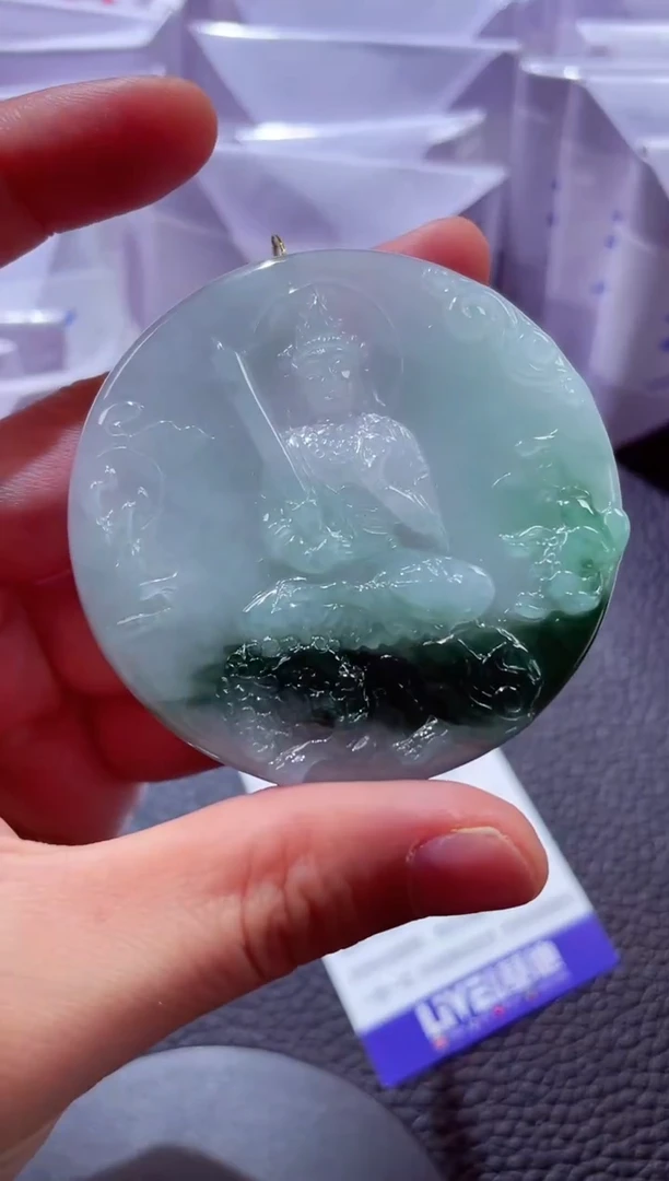 颈饰未镶嵌翡翠00004450文殊