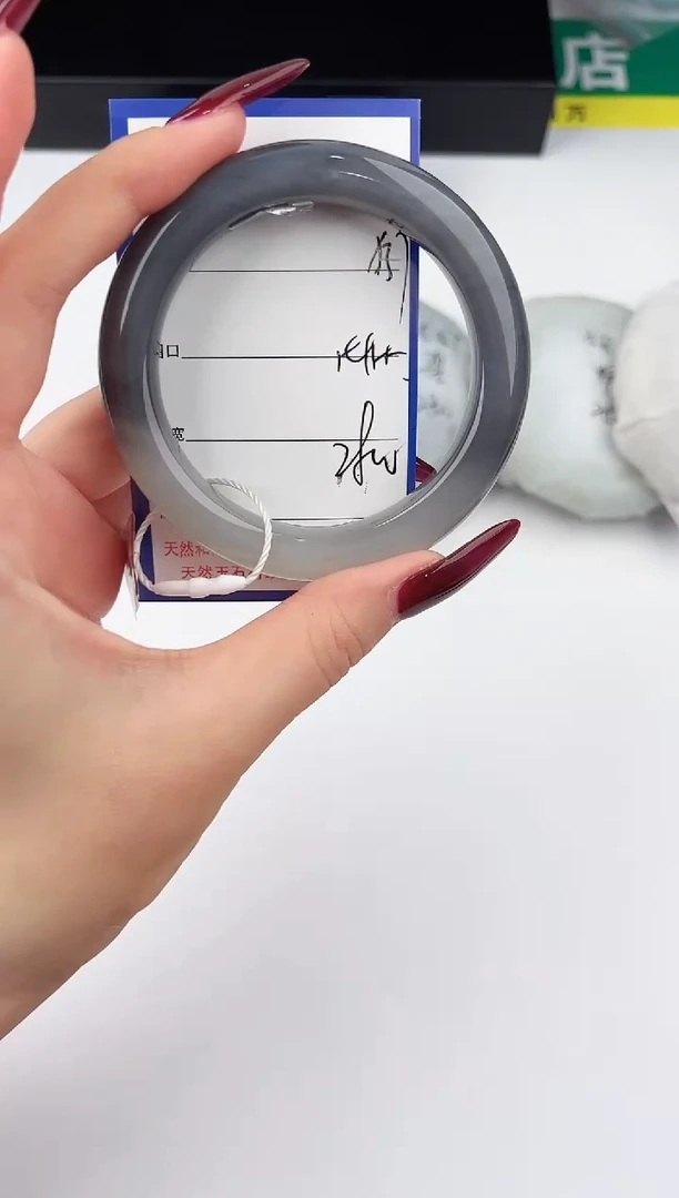 未镶嵌手镯和田玉37颜色微差无瑕