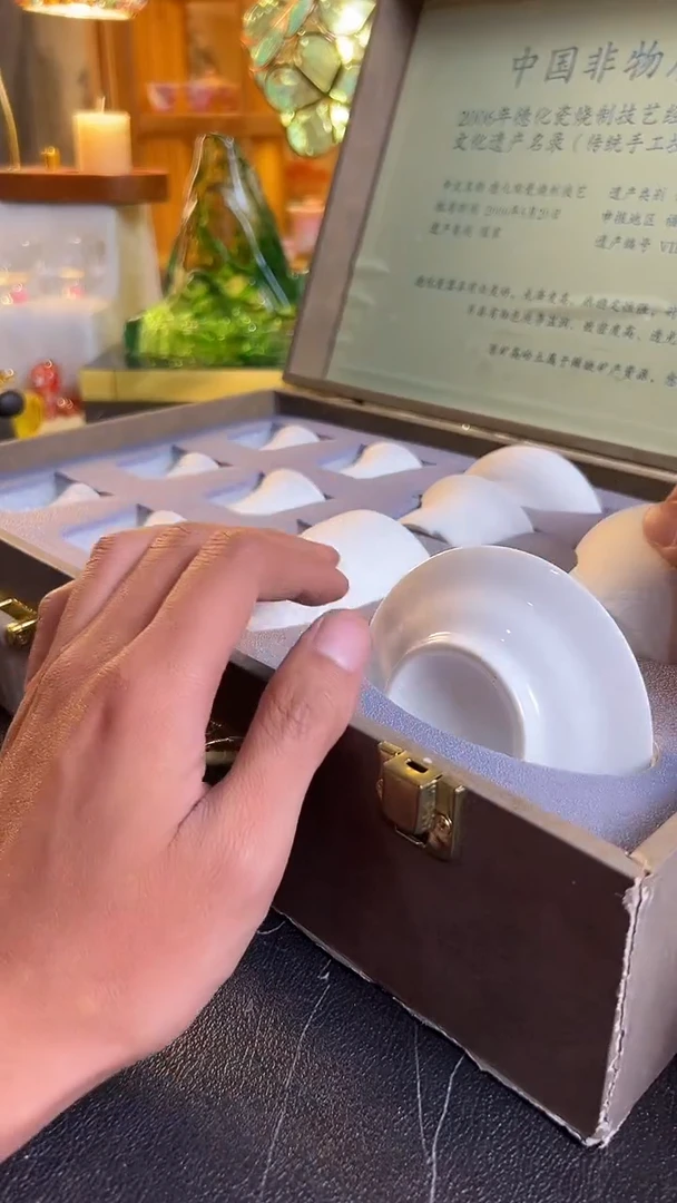 大套茶具套组白瓷