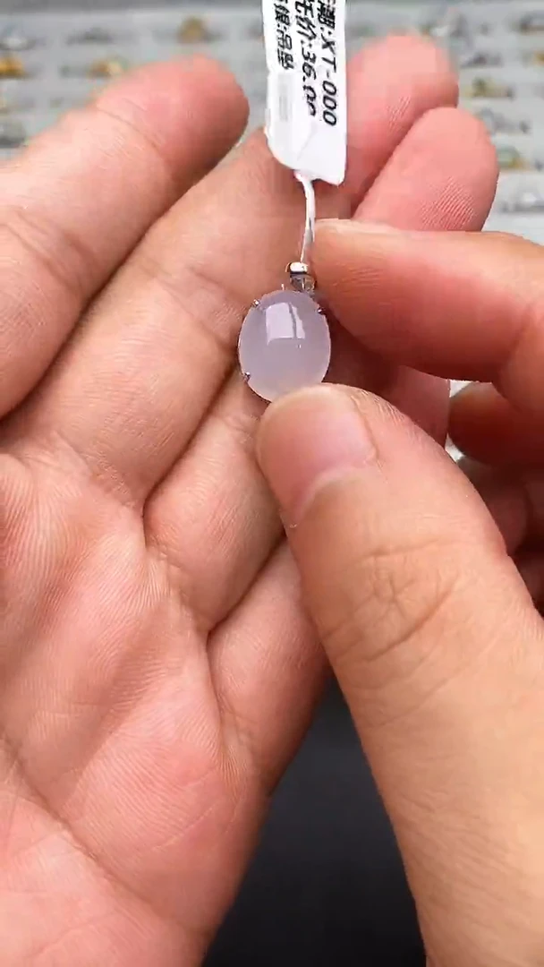 银S925镶嵌戒指翡翠天然A货支持复检22   8-8