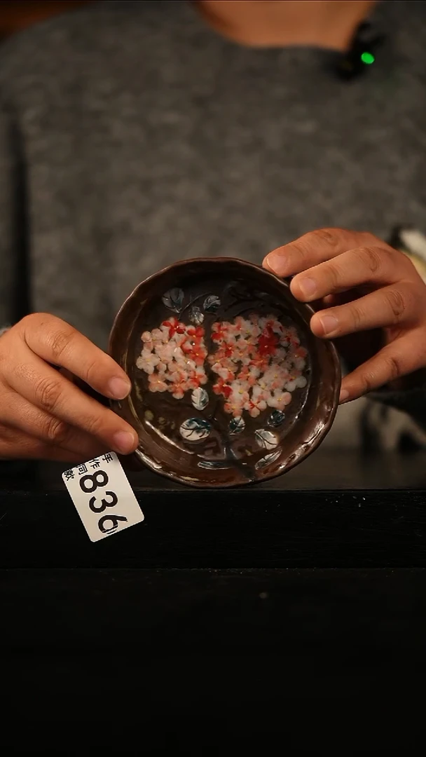 瓷片花**语遇瓷手作同款836