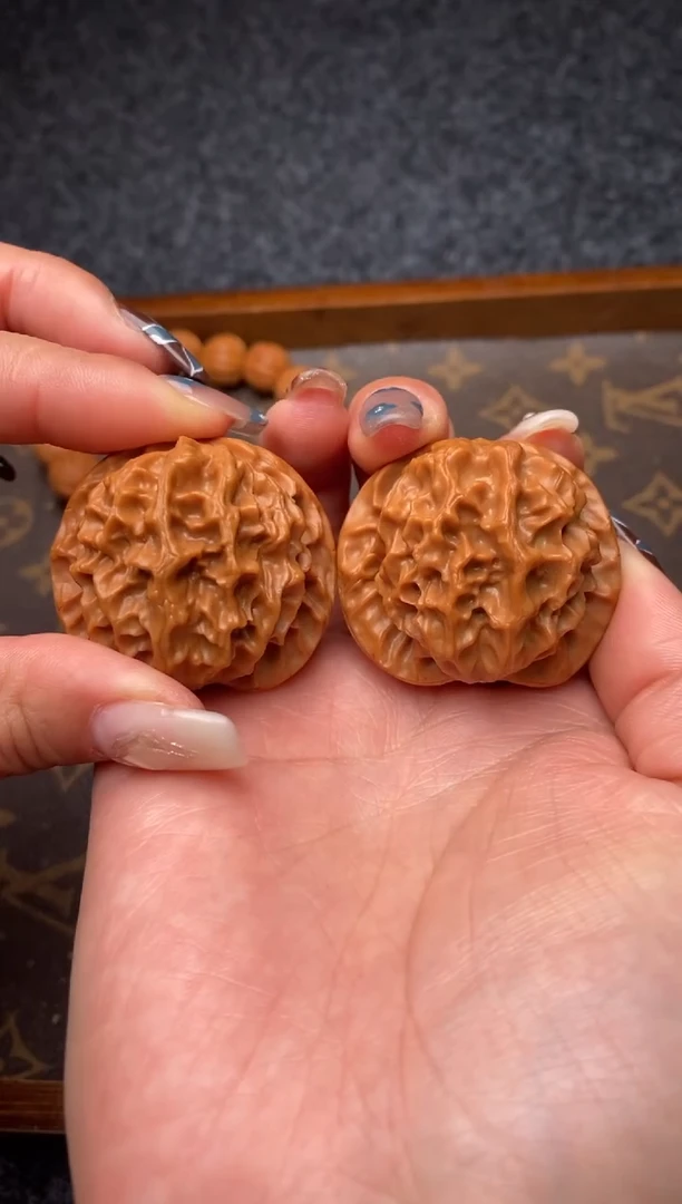 把件文玩核桃B42号41尺龙鳞