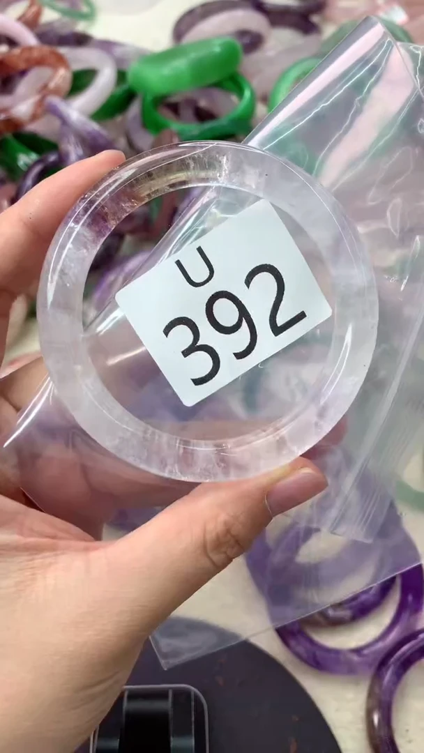 未镶嵌手镯水晶U392-54