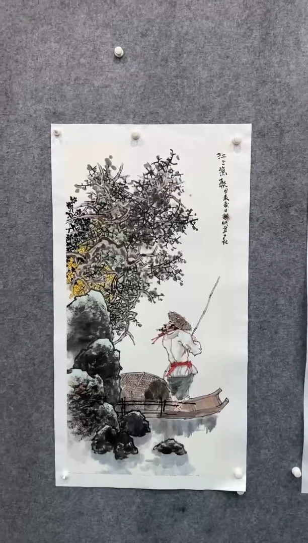 【闪购商品】国画pmw不二轩旗舰店国画LJM13