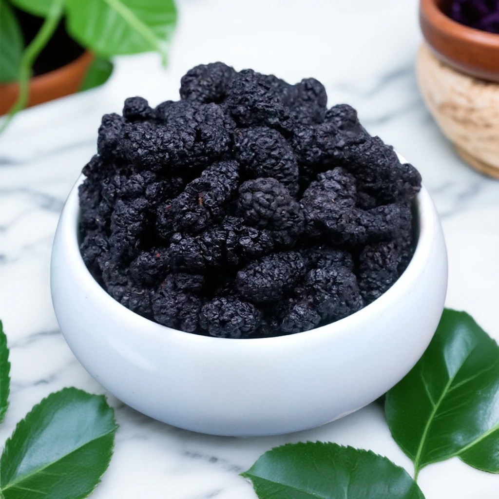 桑葚  优选头茬正宗的中药材天然营养 现发黑桑椹子泡茶泡酒