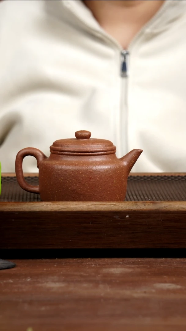 茶壶紫砂无*8目粗砂黄沉香德钟270CC