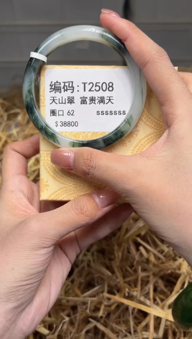 未镶嵌手镯石英质玉T2508