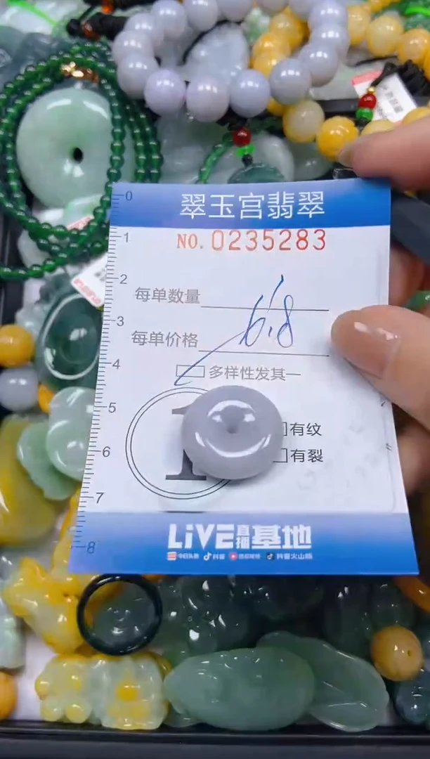 颈饰未镶嵌翡翠闪购C0235283多样性发其一