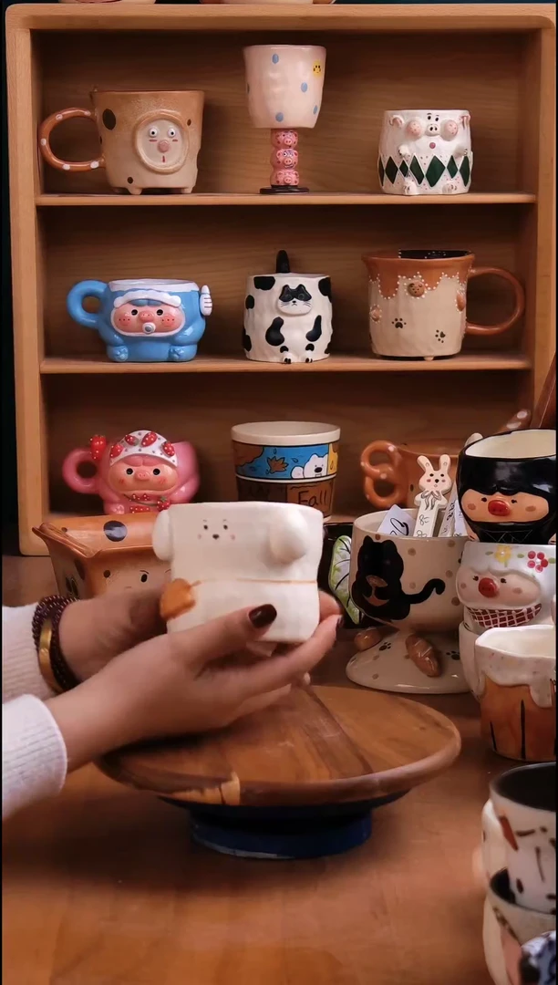 摆件陶景德镇原创手工陶瓷