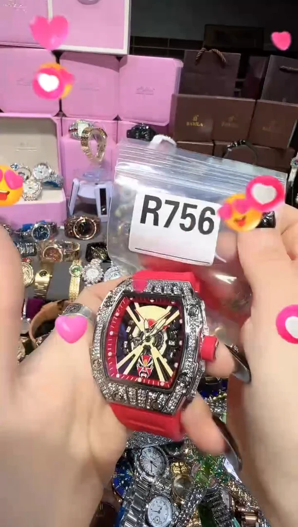 石英机芯不锈钢不锈钢直播定闪专用