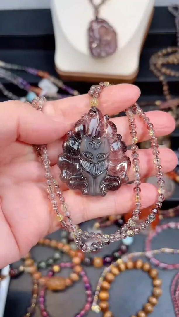 未镶嵌颈饰水晶【百晶灵儿】定制款