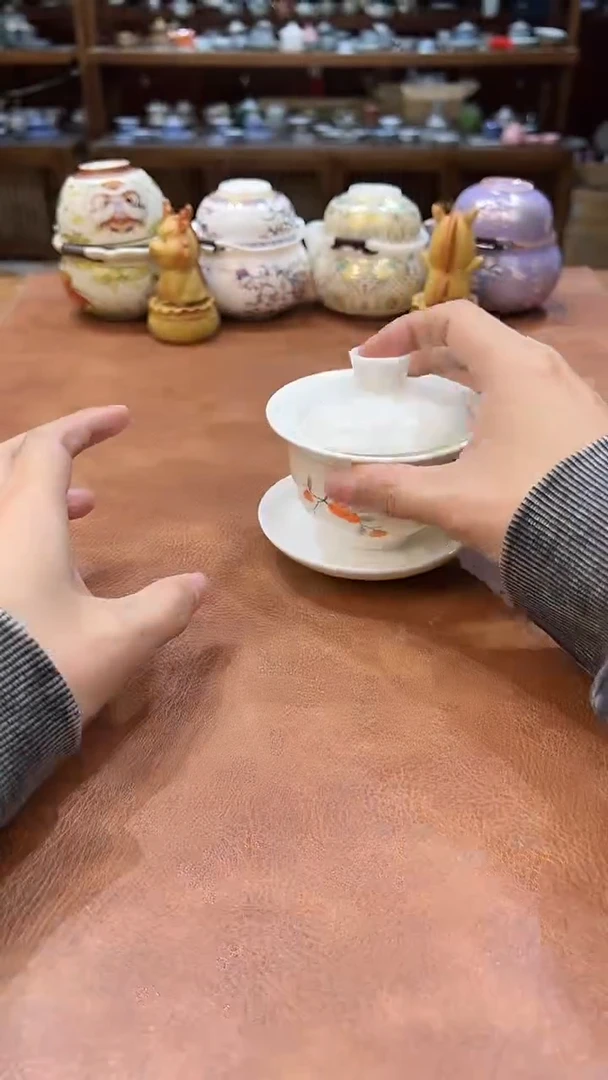 真的很便宜会开片的旅行茶具