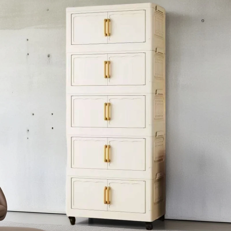 【注意看图】RY56cm【四层】收纳折叠柜儿童简约储物玩具收纳柜