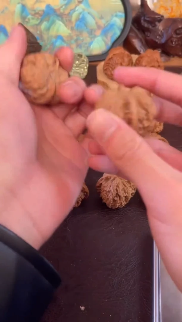 把件文玩核桃38蛤蟆