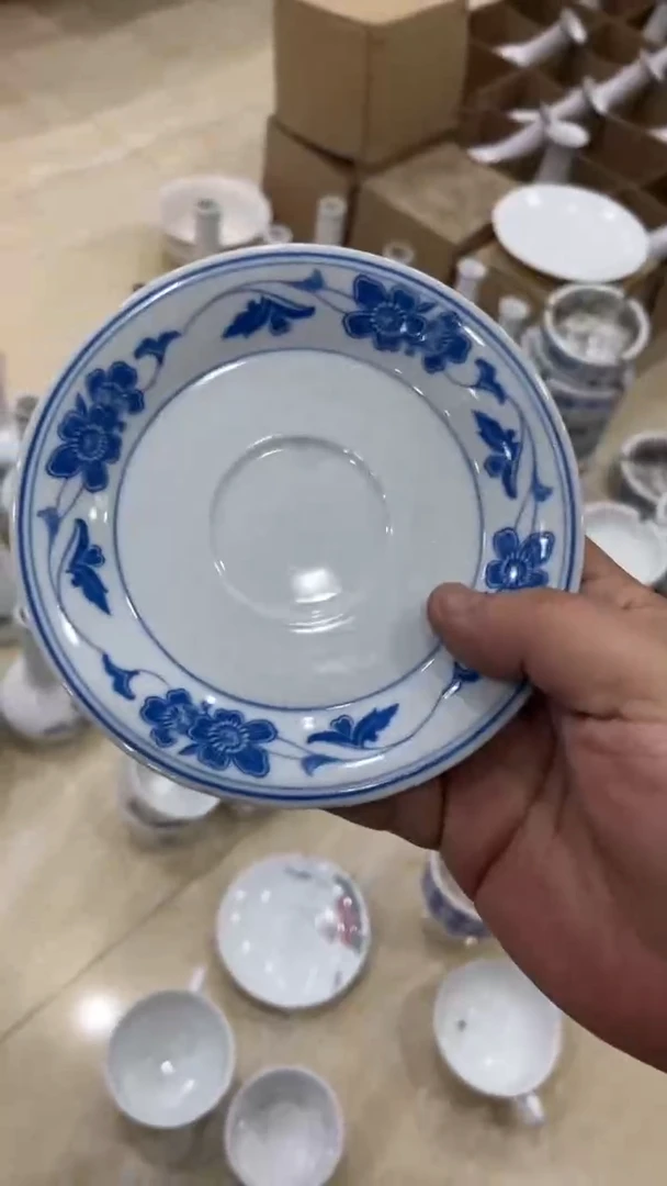 微瑕湖南醴陵釉下五彩陶瓷