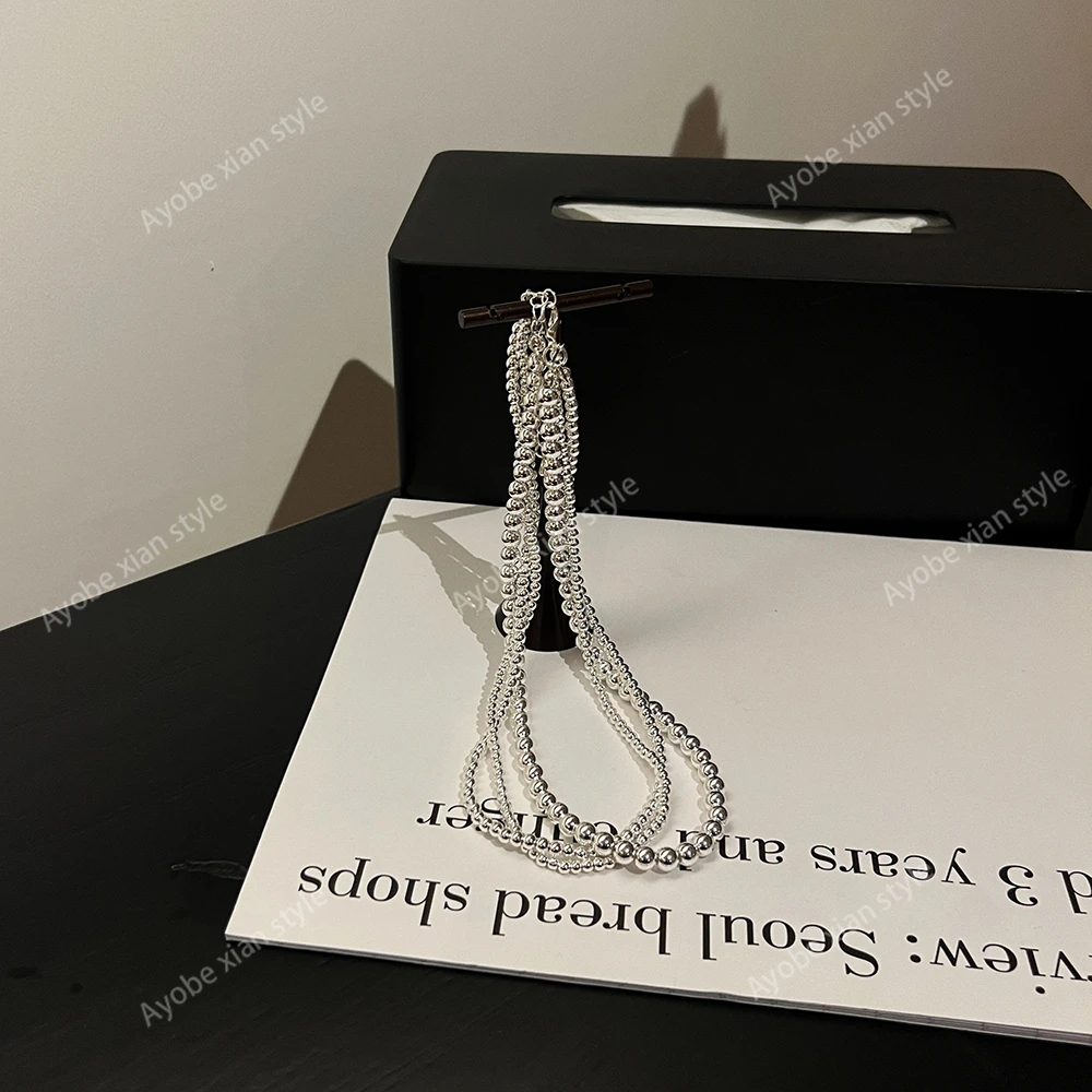 AYOBE小贤/晚睡的桔梗  多层设计重工质感百搭搭配周边配饰