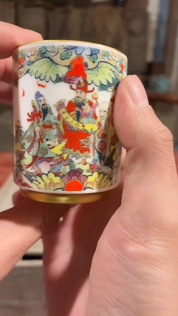 摆件瓷F38景德镇陶瓷摆件