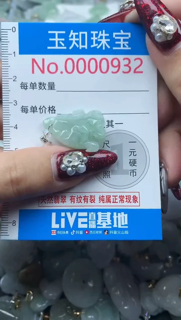 颈饰未镶嵌翡翠932