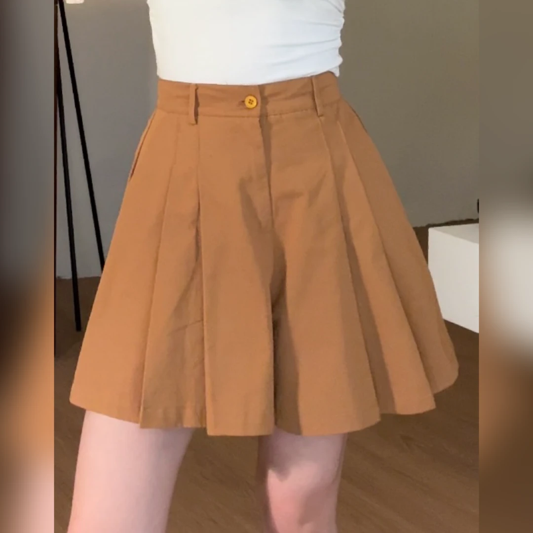 旻旻家裤裙女小众吸睛百搭裤裙女（60134）