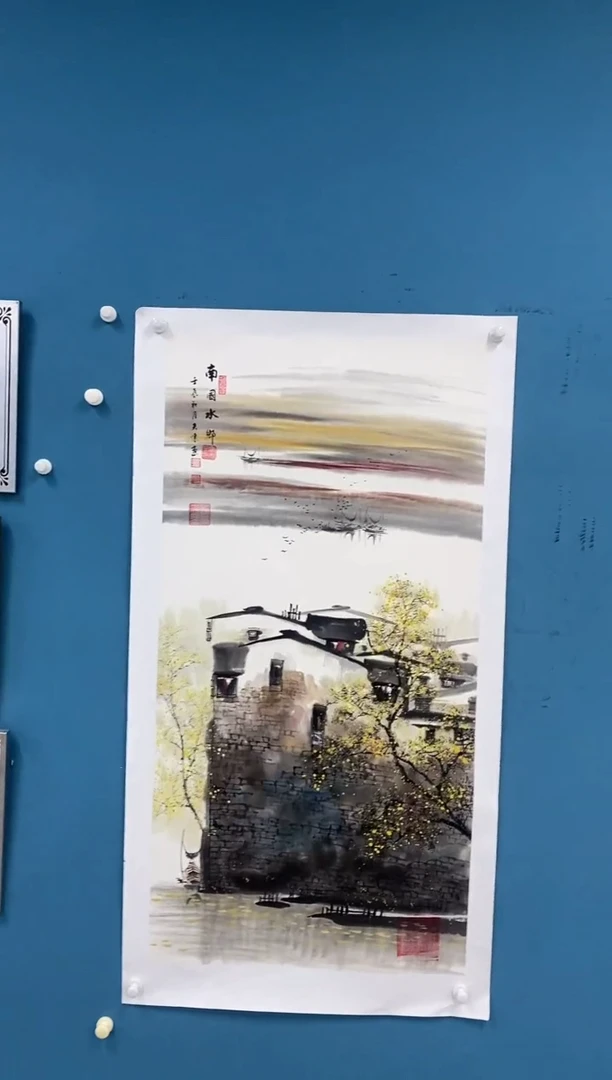 【闪购商品】国画2.7-王夫怀-四尺山水81