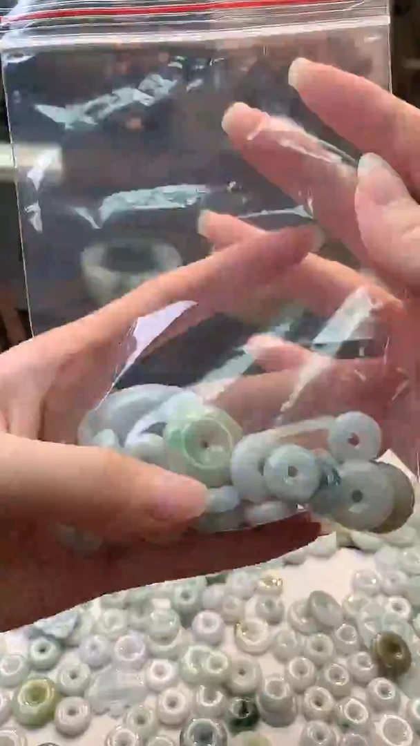 吊坠(不含链)未镶嵌翡翠萍*一袋小平安扣多样性发一件