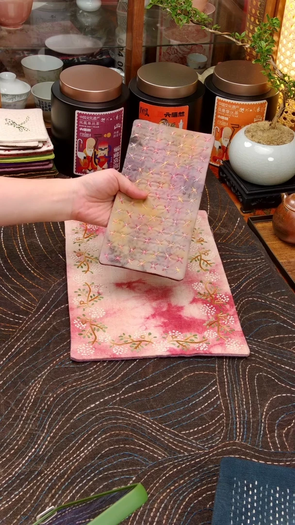 Cici手作刺子绣茶席-072