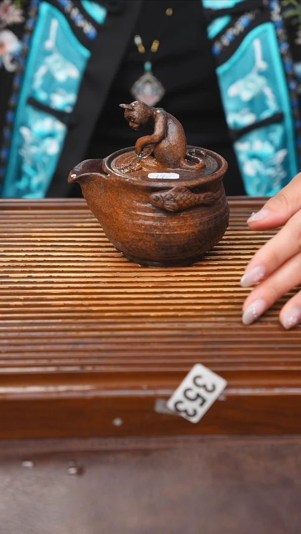 其他万古烧粗陶手工茶具