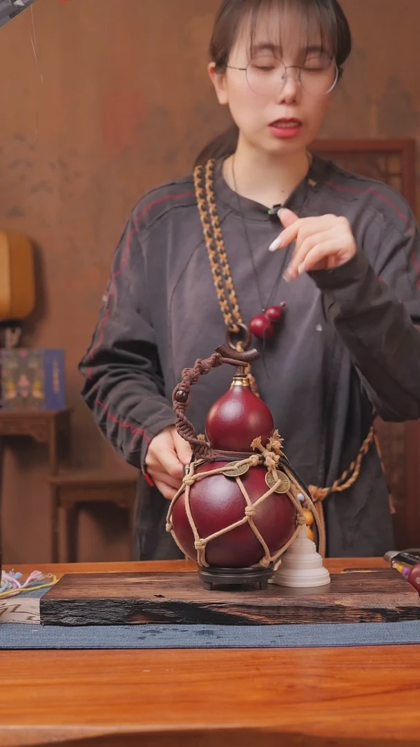 156号链接精品大漆葫芦现货现发[一物一拍]