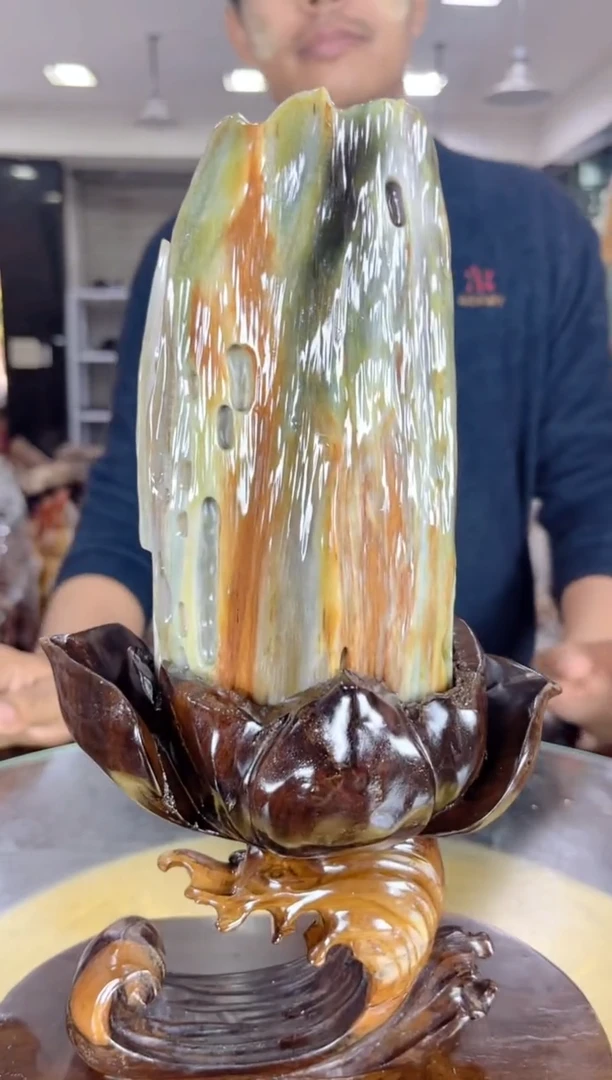 【闪购商品】硅化玉珠宝奇石未镶嵌缅甸天然树化玉