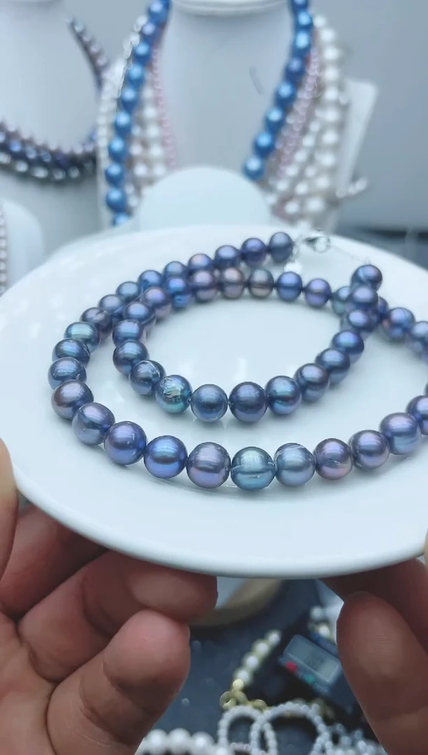 【闪购商品】淡水珍珠颈饰钛钢16