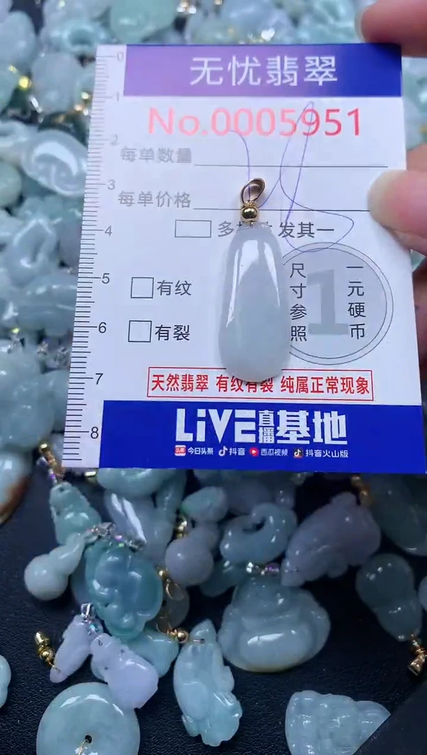 颈饰未镶嵌翡翠5951