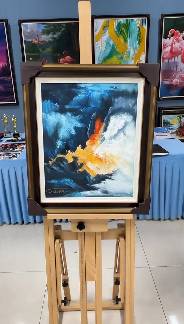 油画陶宗健-40cm*50cm-油画作品