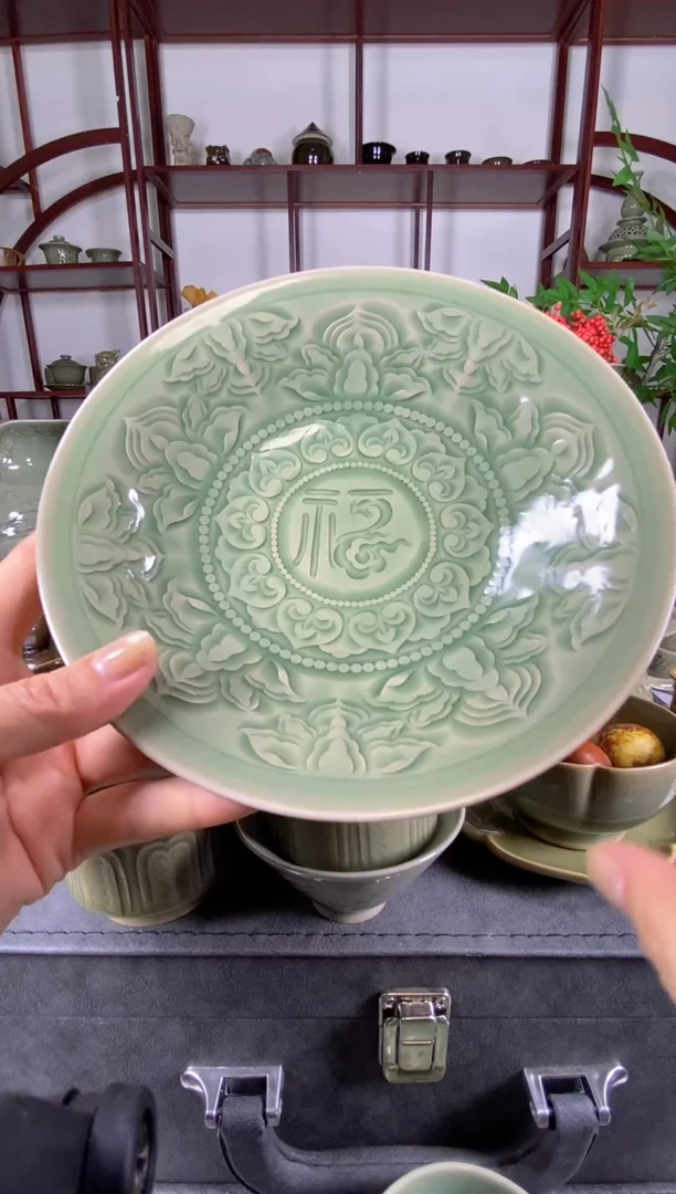 新品 全手工果盘 一个【福字】