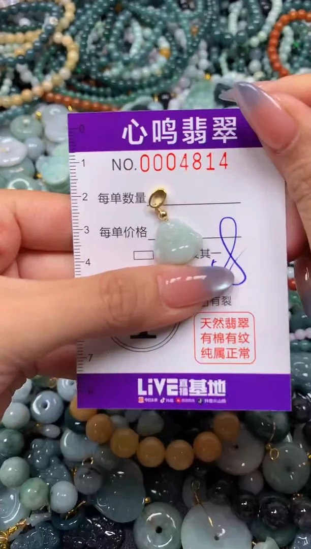 颈饰未镶嵌翡翠闪购004814