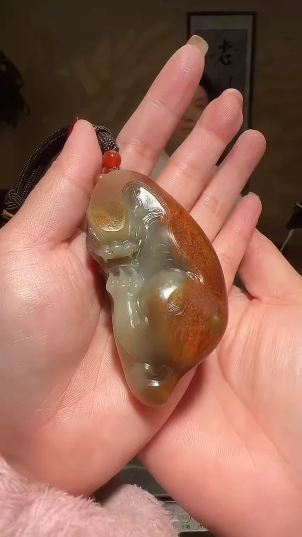 吊坠(不含链)未镶嵌和田玉050和田玉挂件多样性发一