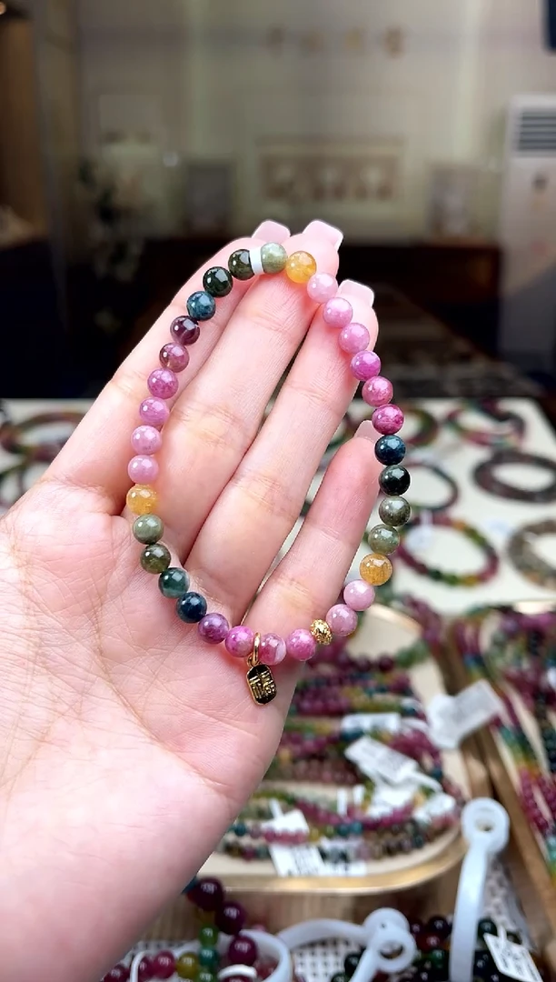 【闪购商品】碧玺/未镶嵌5mm+碧玺单圈多样性发货