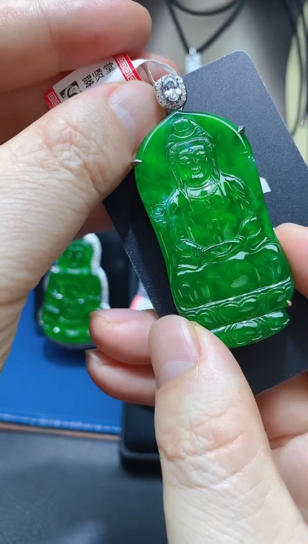 【闪购商品】翡翠颈饰未镶嵌天然A货翡翠v14