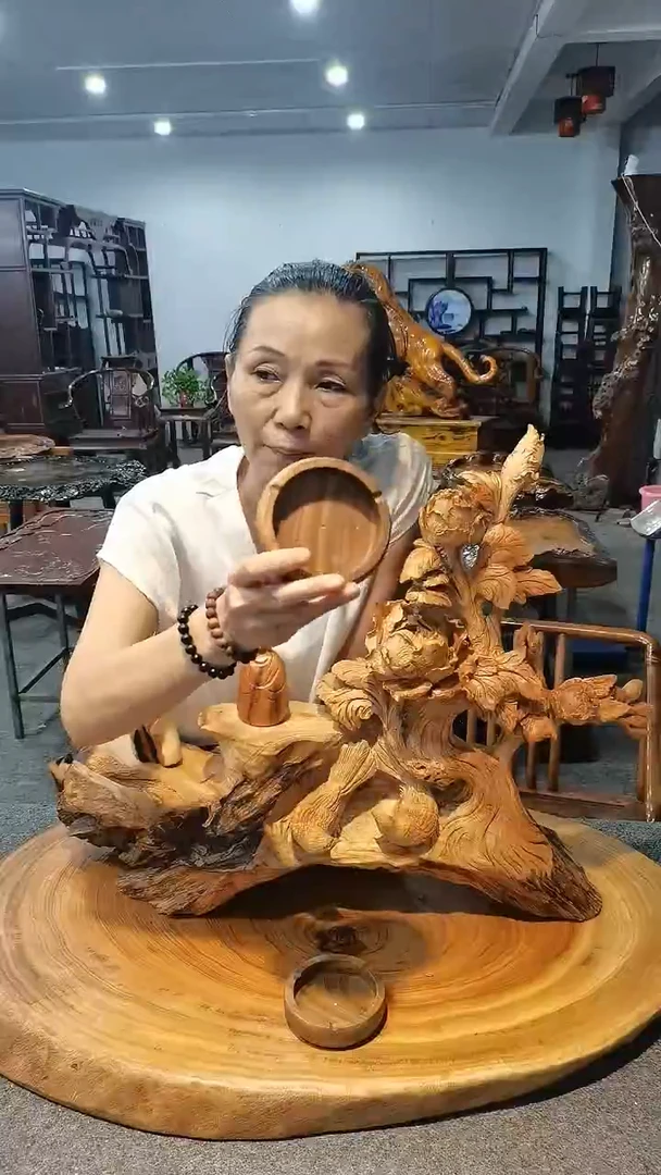 木巴拉圭绿檀 ，烟灰缸，一单一个，随机发货