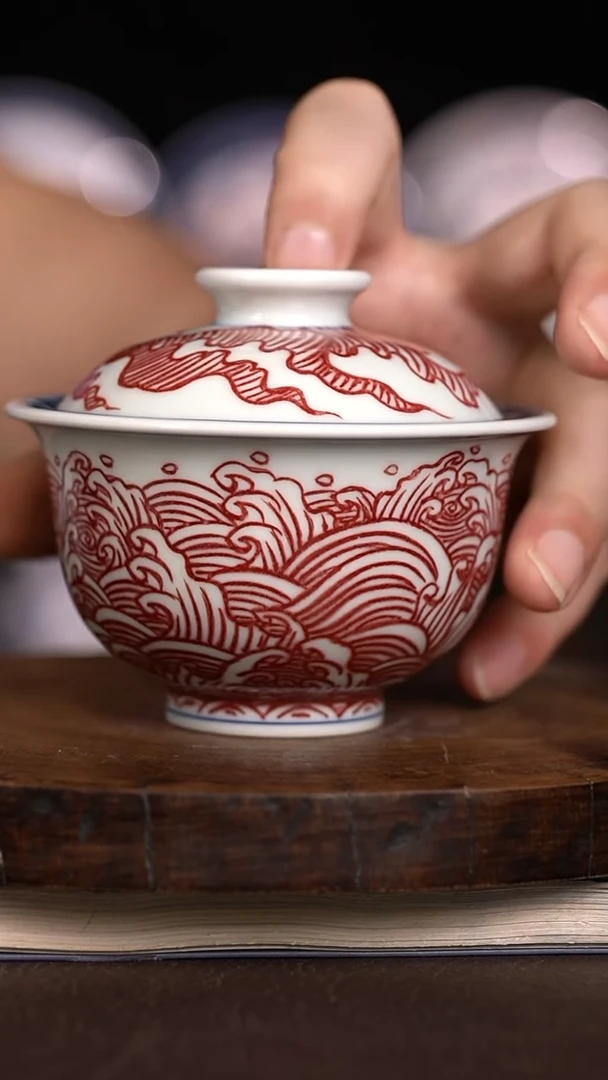 微瑕福利 现代瓷大布袋