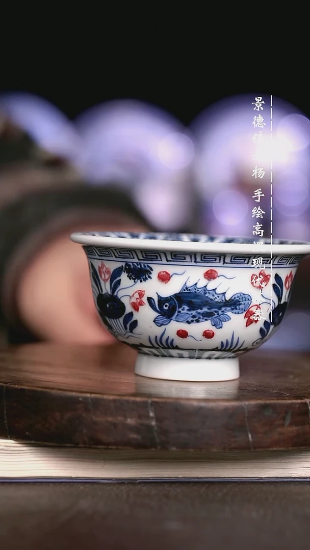 微瑕福利 现代瓷大压手暇