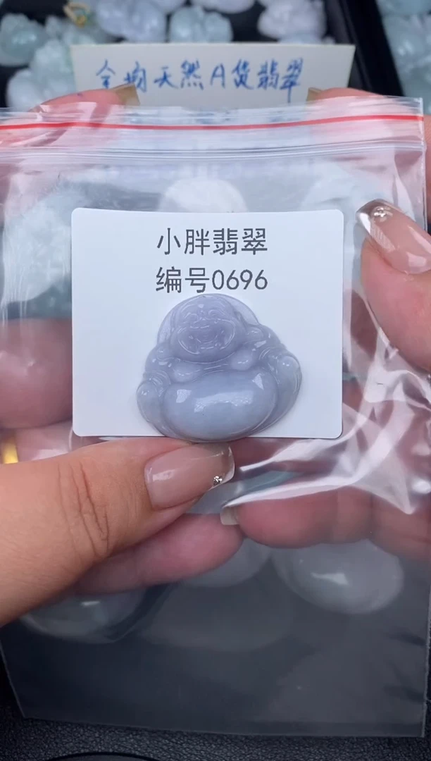 翡翠未镶嵌颈饰缅甸天然A货翡翠0696