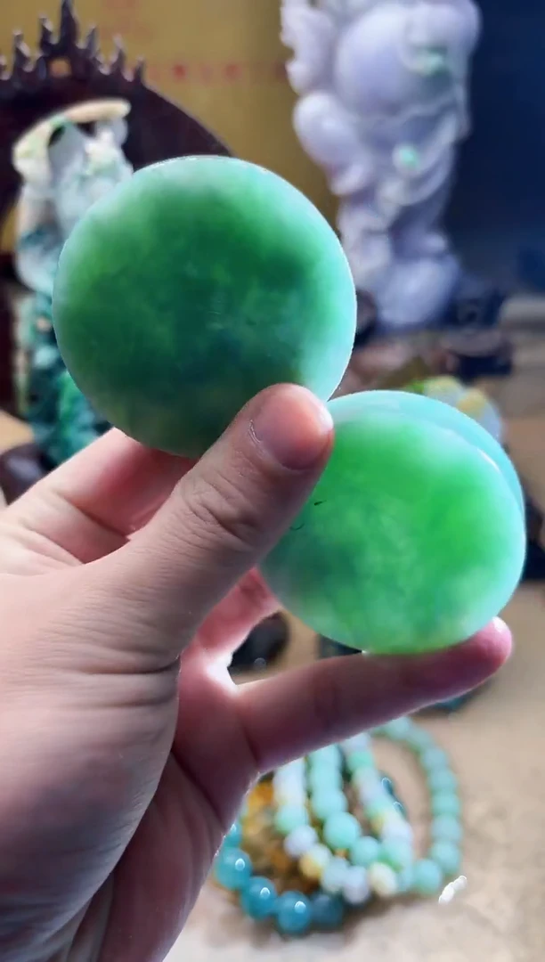 未镶嵌挂件翡翠A货张麦9756