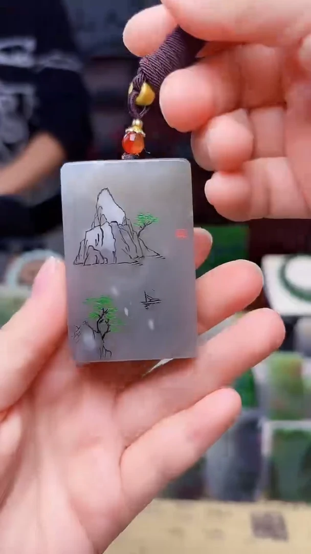 未镶嵌和田玉挂件129