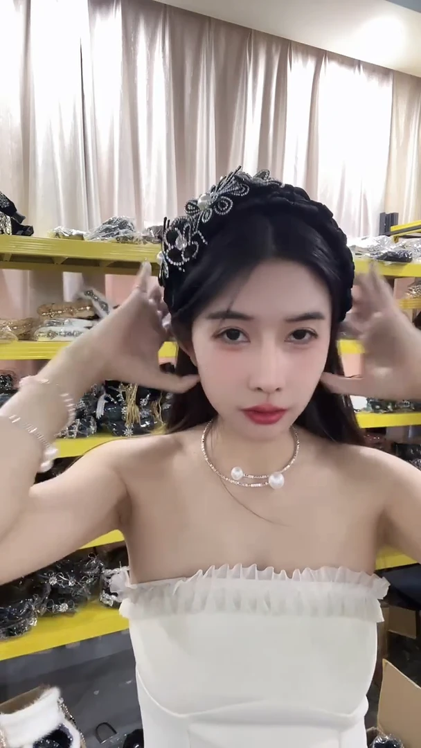 合金布艺851高端发箍