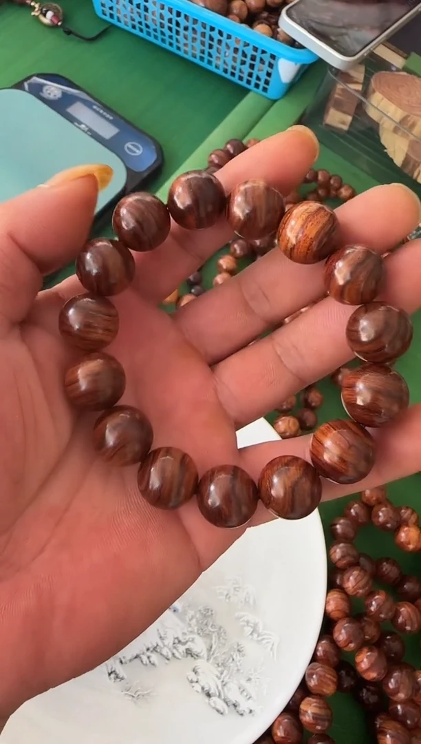 黄花梨/降香黄檀手串/手链海黄手串1.5（多样性发一）