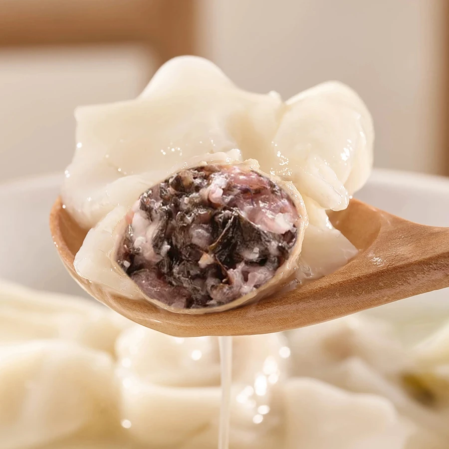 烧椒皮蛋鲜肉【超级】馄饨 同城送货