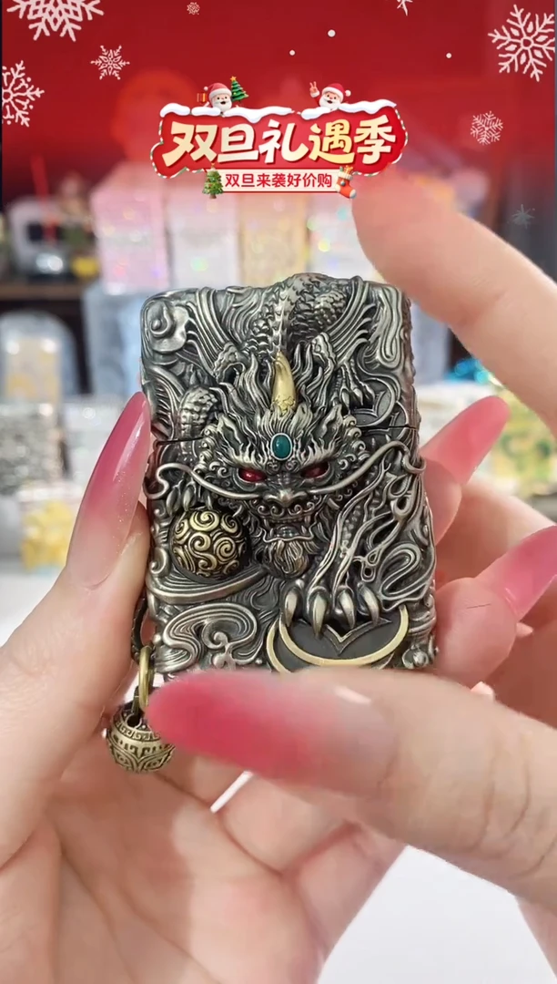 铜灵动貔貅五色可选 礼盒礼袋+油x1+火石x1【拍前咨询主播】