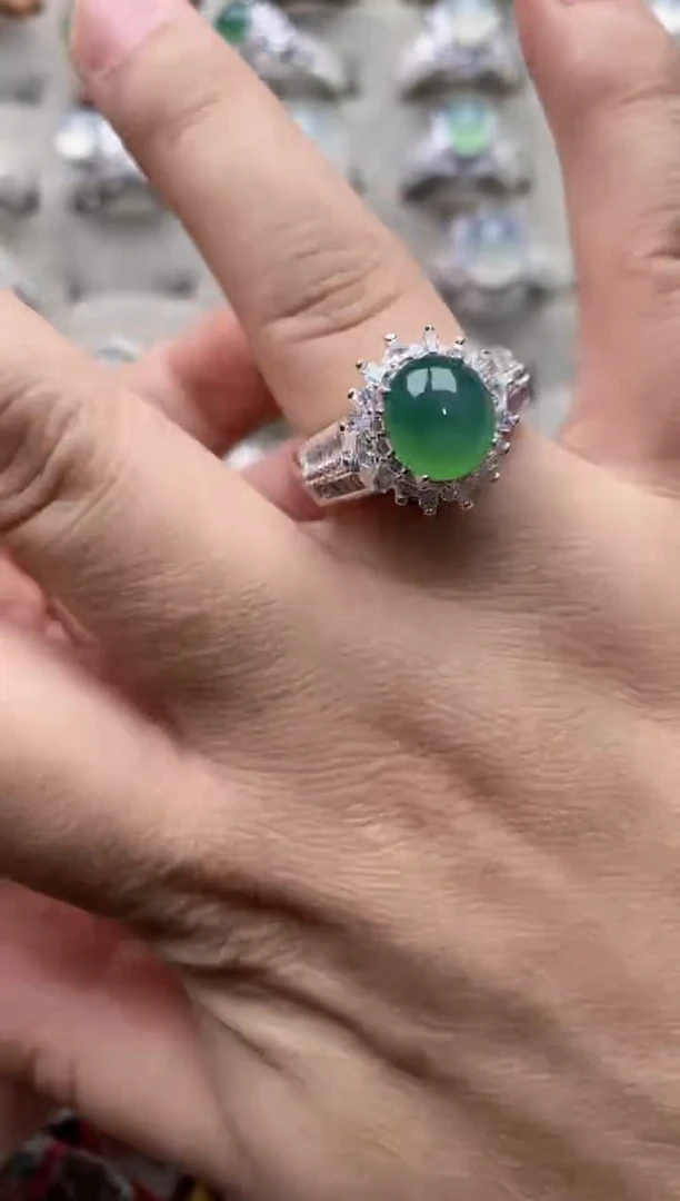 【闪购商品】翡翠戒指未镶嵌44444---42